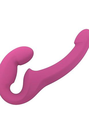 Безремневой страпон fun factory share lite blackberry, регулируемый, облегченная модель