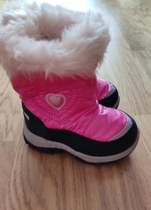 Теплі демі черевики для дівчаток від topolino