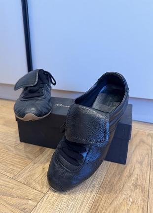 Жіночі шкіряні кеди / кросівки massimo dutti