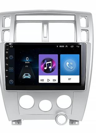 Штатна магнітола lesko для hyundai tucson i 2004-2010 екран 10" 1/16gb wi-fi gps base