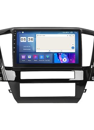 Штатная магнитола lesko для mitsubishi pajero sport iii рестайлинг 2019-н.в. экран 10" 2/32gb carplay 4g wi-fi gps prime