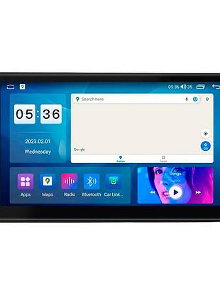 Штатна магнітола lesko для seat ibiza iv рестайлинг 2012-2015 екран 9" 2/32gb carplay 4g wi-fi gps prime