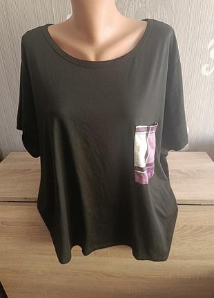 Футболка на шикарные формы большого размера