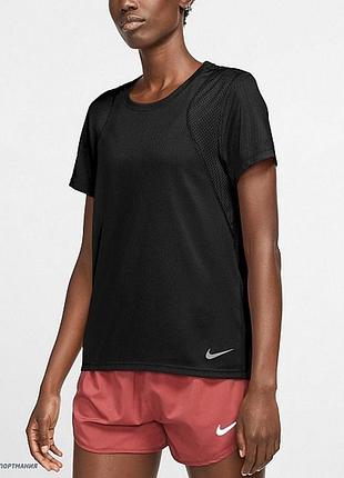 Женская беговая футболка nike dri-fit