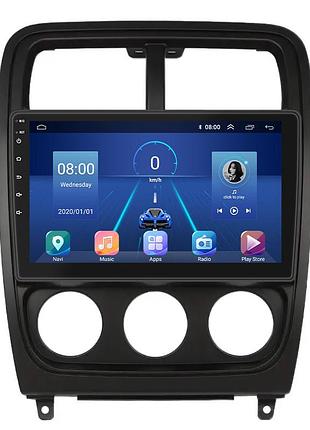 Штатна магнітола lesko для dodge caliber i рестайлинг 2009-2013 екран 9" 4/64gb 4g wi-fi gps top