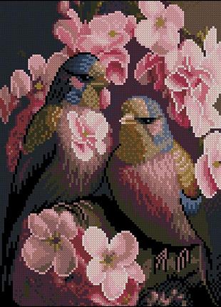 Алмазна мозаїка без підрамника "пара" zav3040-12, 30х40 см