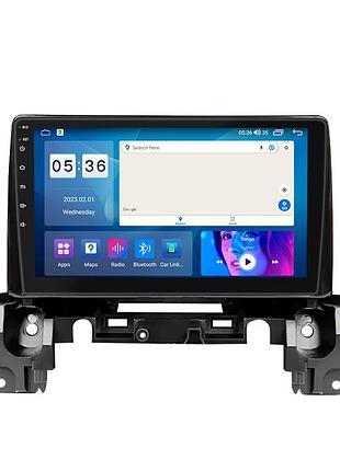 Штатна магнітола lesko для mazda cx-5 ii 2017-н.в. екран 9" 2/32gb carplay 4g wi-fi gps prime