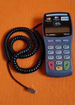 Pos-терминал pin-pad verifone 1000se считыватель карт. платежный терминал. разбрродаж!