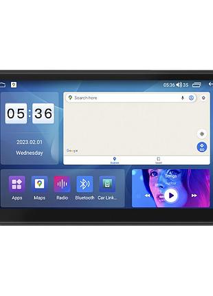 Штатна магнітола lesko для hyundai elantra iii (xd2) рестайлинг 2003-2010 екран 9" 4/64gb carplay 4g wi-fi gps prime