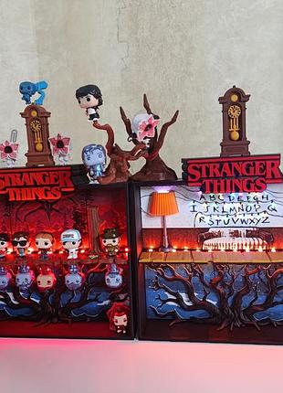 Діорама “stranger things” для фігурок kinder joy