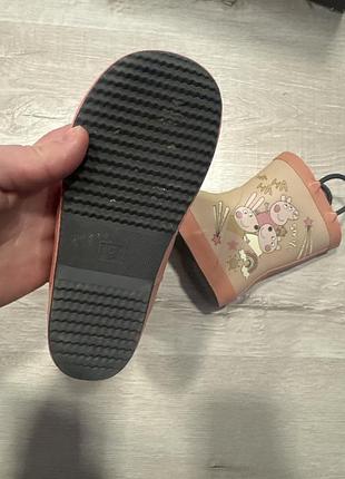 Резиновые сапоги для девочки 2