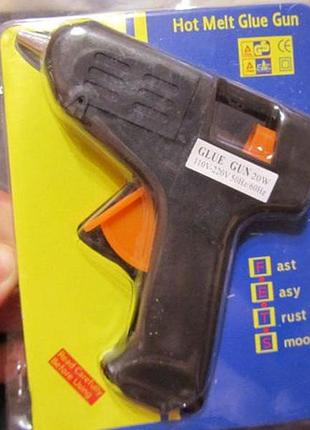 Пистолет клеевой hot melt glue gun - 20w - под 7 мм стержень