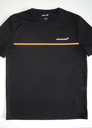 Мотофутболка  mclaren racing f1 black jersey черная (l)