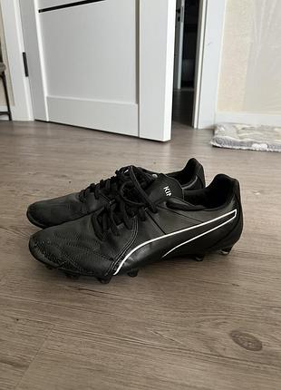 Бутсы puma футбольные мужские 42.5р на шипах
