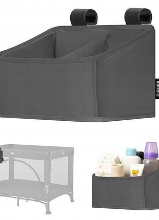 Органайзер для кроватки lionelo sidepocket small grey