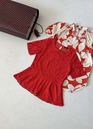 Блуза мереживо