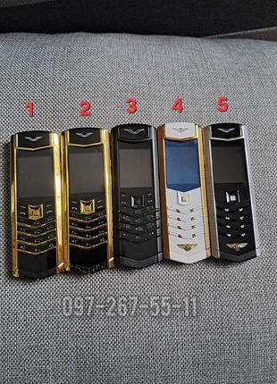 Новый эксклюзивный телефон vertu signature