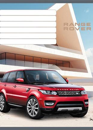 Зошит учнівський "люкс авто" 036-580068l-5 в лінію, 36 аркушів