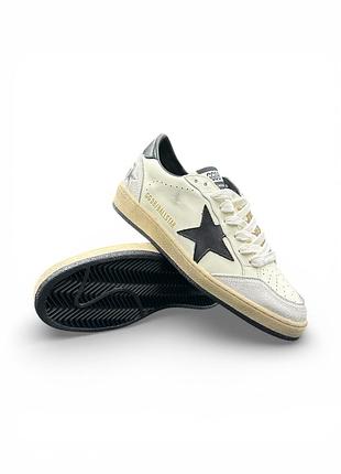 Golden goose ggdb ballstar dirty white black