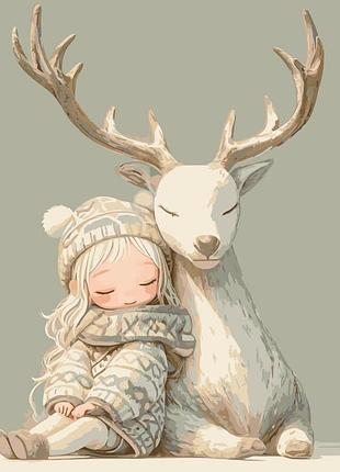 Картина за номерами "поруч з другом" 10152-ac 40х50 см