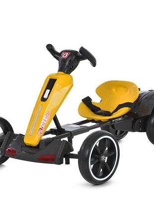 Дитячий електромобіль електрокарта m 6277ebr-6 до 30 кг