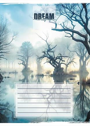 Зошит загальний "пейзажі" 060-482701l-4 в лінію, 60 аркушів