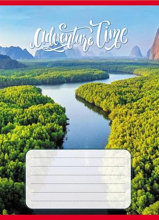 Зошит загальний "час для подорожі" 060-590430l-4 в лінію, 60 аркушів