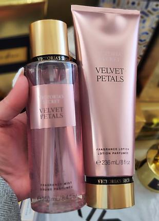 Набор лосьон victoria’s secret velvet petals pear glace pure seduction