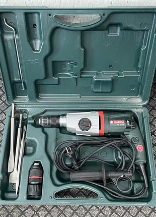 Перфоратор metabo uhe 28 multi + зубила 3шт