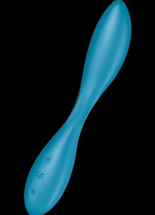 Мульти вибратор универсальный satisfyer g-spot flex 1 голубой секс-магазин взрослых игрушек
