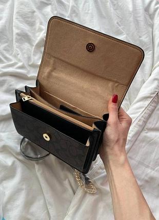 Сумка coach, шкіра 5