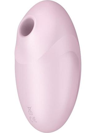 Вакуумный стимулятор клитора satisfyer vulva lover 3 с вибрацией, розовый секс-магазин взрослых игрушек