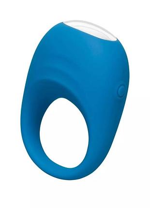 Эрекционное виброкольцо lovehoney mon ami, голубое