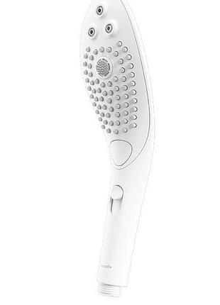 Насадка-стимулятор для душа 2в1 womanizer wave white, массажер для интимных зон секс-магазин взрослых игрушек