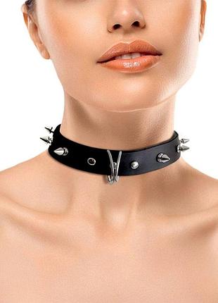 Нашийник із шипами art of sex — collar spikes секс-магазин дорослих іграшок