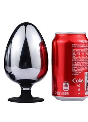 Велика анальна затичка huge anal plug large секс-магазин дорослих іграшок