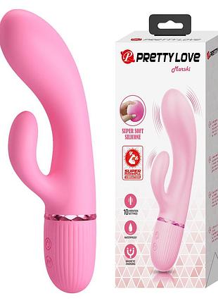 Вибратор - pretty love marski vibrator pink