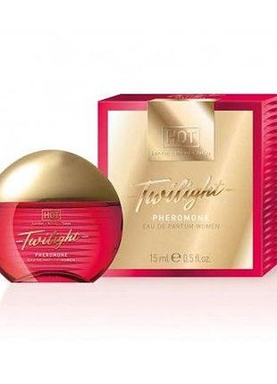 Духи з феромонами жіночі hot twilight pheromone parfum women, 15 мл секс-магазин дорослих іграшок