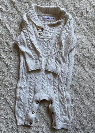 Вʼязаний комбінезон