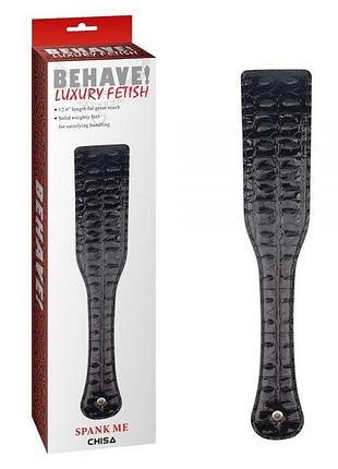 Лакова шльопавка для ігор spank me секс-магазин дорослих іграшок