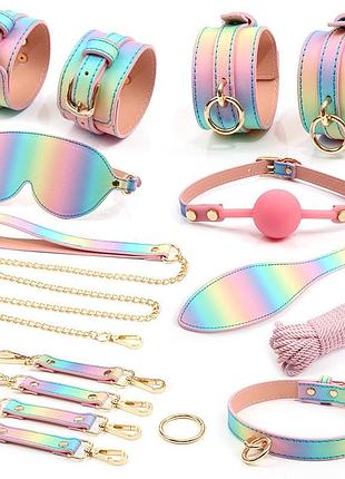 Macaron bondage kit 8 pieces секс-магазин дорослих іграшок