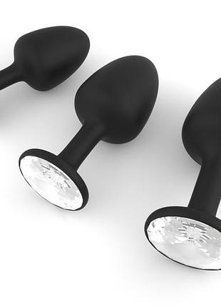 Анальне пробка dorcel geisha plug diamond xl (м'ята упаковка!!! секс-магазин дорослих іграшок