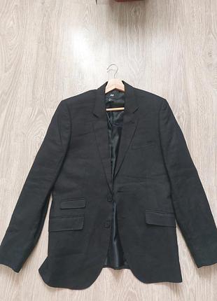 Жакет з льону h&m