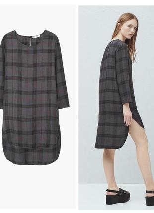 Брендовое платье-туника mango, р.s