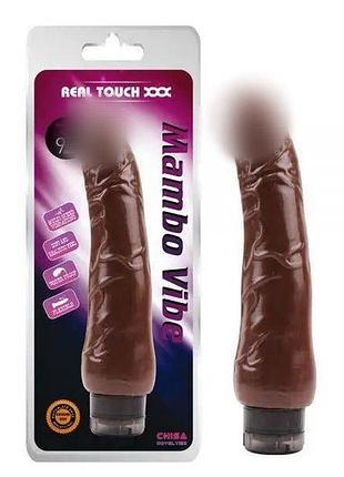 Коричневий мультишвидкісний вібратор mambo vibe секс-магазин дорослих іграшок