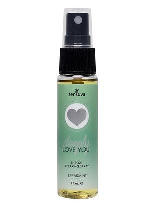 Спрей для мигета sensuva deeply love you spearmint (29 мл), для глибокого мигета секс-магазин дорослих іграшок