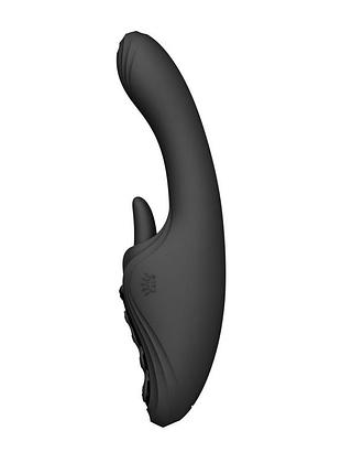 Смарт-вибратор zalo ares obsidian black, подогрев, 3 мотора, язычок для клитора, стимуляция точки g секс-магазин взрослых игрушек