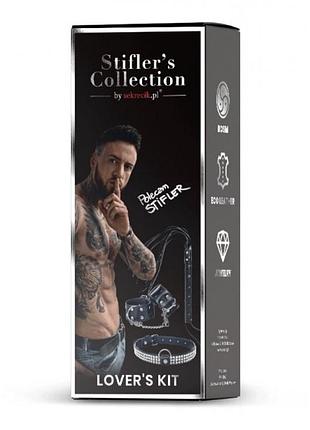 Набір для бдсм любовника stiflers colletion lovers kit секс-магазин дорослих іграшок