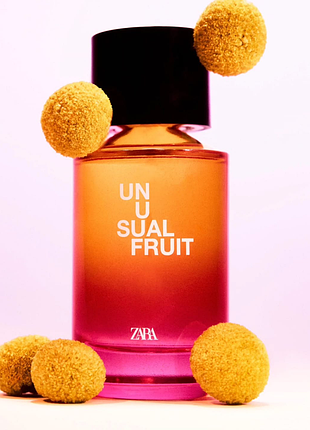 Парфюмированная вода для женщин zara unusual fruit 100 мл