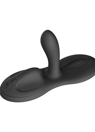 Sit-on-top смарт-вибратор zalo – flora smart vibrating pad obsidian black, 9 моторов секс-магазин взрослых игрушек